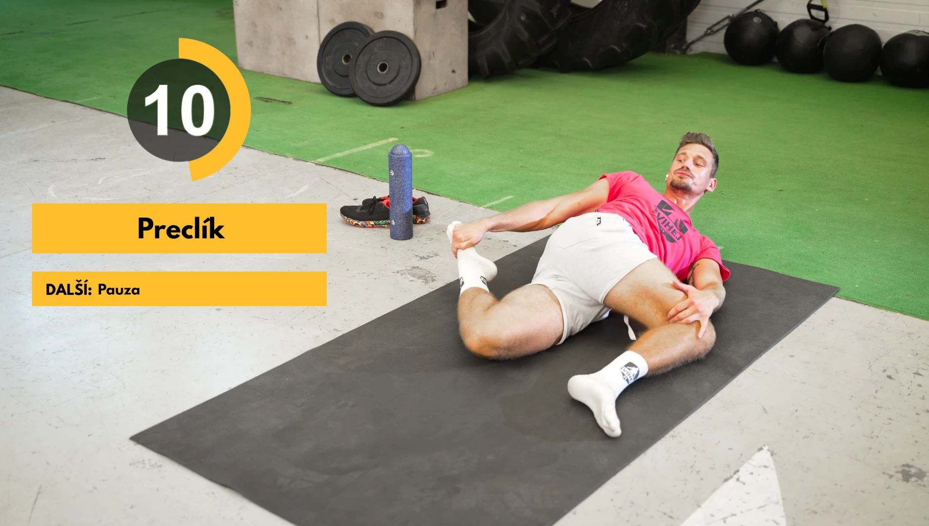 Ukázka tréninku z programu Cesta Šviháka – technika skoku